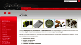 What Ascoria-creations.fr website looked like in 2017 (7 years ago)