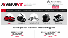 What Assurvit.fr website looked like in 2017 (7 years ago)