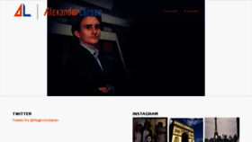 What Alexander-larsen.dk website looked like in 2017 (7 years ago)