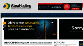What Abrahosting.com.br website looked like in 2017 (6 years ago)