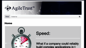 What Agiletrust.co.za website looked like in 2017 (7 years ago)