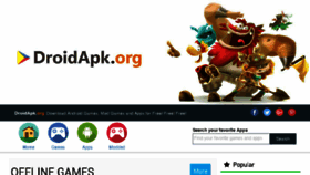 What Apkparadise.org website looked like in 2017 (7 years ago)