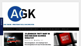 What Agkblog.de website looked like in 2017 (7 years ago)