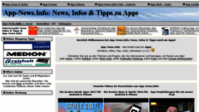 What App-news.info website looked like in 2017 (7 years ago)