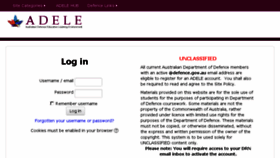 What Adele.edu.au website looked like in 2017 (6 years ago)