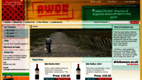 What Argentinewineonline.co.uk website looked like in 2017 (6 years ago)