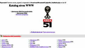 What A51.pl website looked like in 2017 (8 years ago)