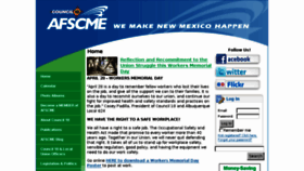 What Afscme18.org website looked like in 2017 (7 years ago)