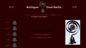 What Antique-door-bells.com website looked like in 2017 (7 years ago)