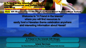 What Alohafriends.com website looked like in 2017 (7 years ago)