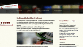 What Anwalt-im-netz.de website looked like in 2017 (7 years ago)