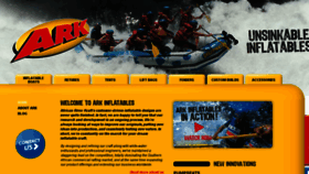 What Ark.co.za website looked like in 2017 (7 years ago)