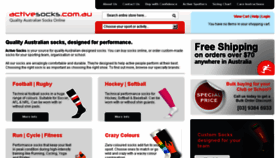 What Activesocks.com.au website looked like in 2017 (6 years ago)