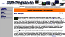 What Avr-projekte.de website looked like in 2017 (6 years ago)