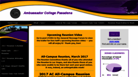 What Acpasadenareunion.com website looked like in 2017 (7 years ago)