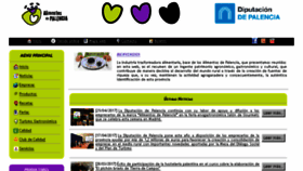 What Alimentosdepalencia.es website looked like in 2017 (7 years ago)