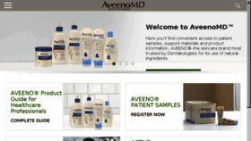 What Aveenomd.com website looked like in 2017 (7 years ago)