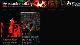 What Aseanfootball.org website looked like in 2017 (6 years ago)