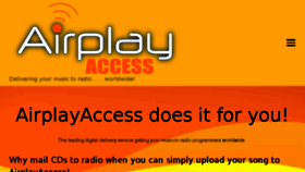 What Airplayaccess.com website looked like in 2017 (6 years ago)