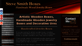 What Artistic-wooden-boxes.com website looked like in 2017 (7 years ago)