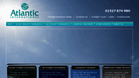 What Atlanticintl.co.uk website looked like in 2017 (7 years ago)
