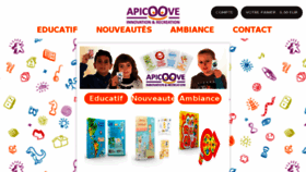 What Apicoove.com website looked like in 2017 (7 years ago)