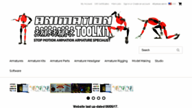 What Animationtoolkit.co.uk website looked like in 2017 (7 years ago)