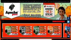 What Apacheperu.com website looked like in 2017 (8 years ago)
