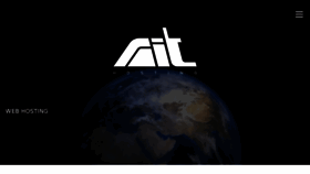 What Ait.hosting website looked like in 2017 (8 years ago)