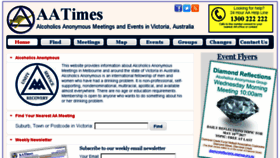 What Aatimes.org.au website looked like in 2017 (7 years ago)