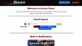 What Accessdane.countyofdane.com website looked like in 2017 (7 years ago)