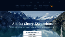 What Alaska-shoreexcursions.com website looked like in 2017 (7 years ago)