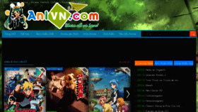 What Anivn.com website looked like in 2017 (7 years ago)