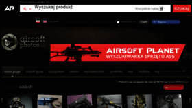 What Airsoftphotos.net website looked like in 2017 (7 years ago)