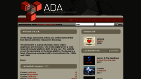 What Ada.untergrund.net website looked like in 2017 (6 years ago)