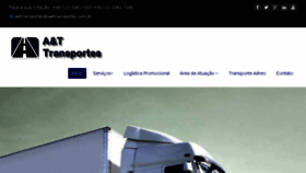 What Aettransportes.com.br website looked like in 2017 (6 years ago)