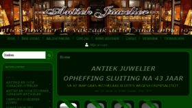 What Antiekjuwelier.nl website looked like in 2017 (7 years ago)