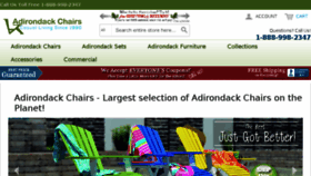 What Adirondack-chairs.cc website looked like in 2017 (7 years ago)
