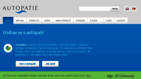 What Autopatie.cz website looked like in 2017 (7 years ago)