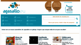 What Agasallo.eu website looked like in 2017 (6 years ago)