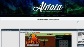 What Aldeiarpg.com website looked like in 2017 (6 years ago)