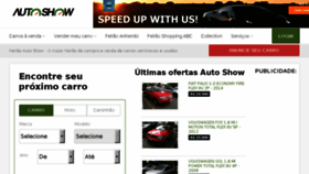 What Autoshow.com.br website looked like in 2017 (6 years ago)