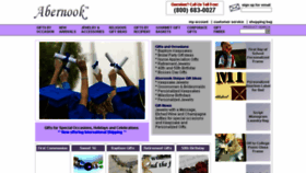What Abernook.com website looked like in 2017 (6 years ago)