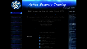 What Activesecuritytraining.com website looked like in 2017 (6 years ago)