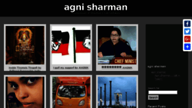 What Agnisharman.com website looked like in 2017 (6 years ago)