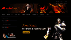 What Aionkinah365.com website looked like in 2017 (7 years ago)
