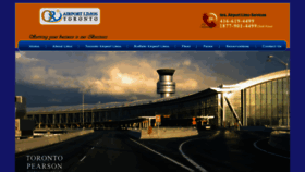 What Airportlimostoronto.com website looked like in 2017 (6 years ago)