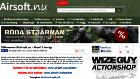 What Airsoft.nu website looked like in 2017 (6 years ago)