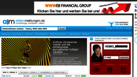 What Aktien-meldungen.de website looked like in 2017 (7 years ago)