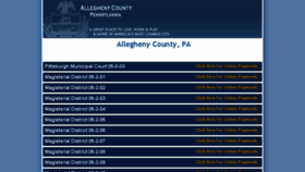 What Alleghenytix.com website looked like in 2017 (6 years ago)